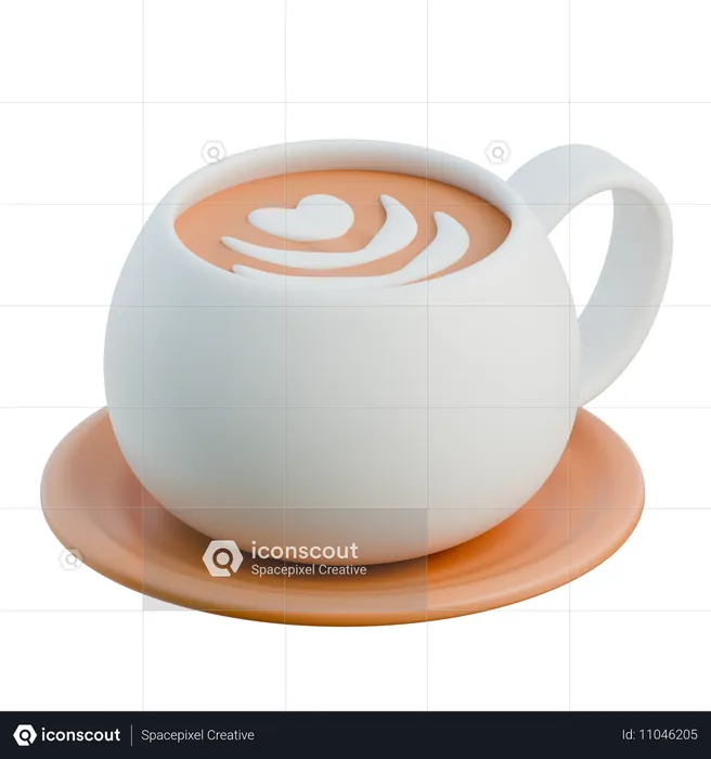 Taza de café  3D Icon