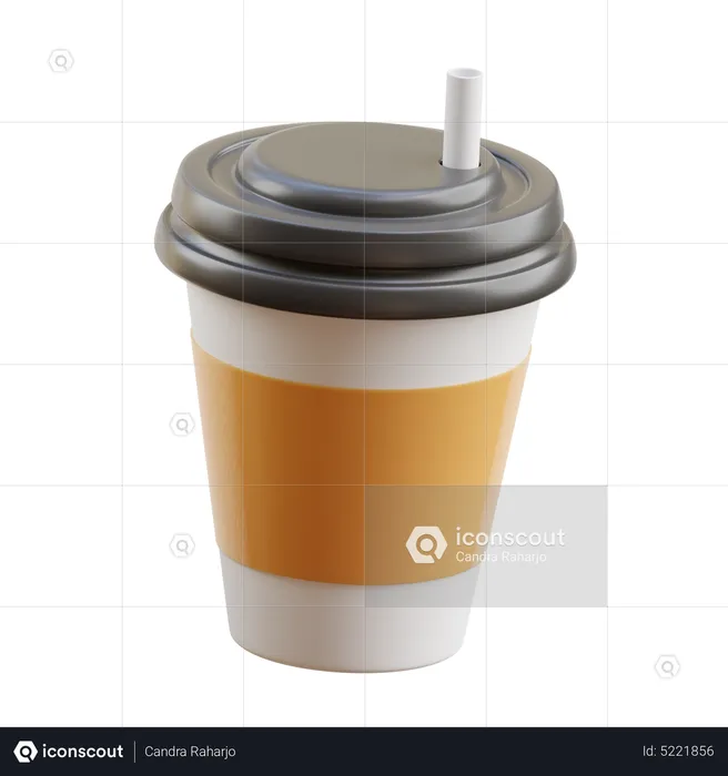 Taza de café  3D Icon