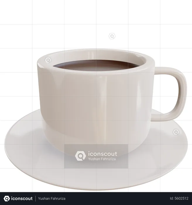 Taza de café  3D Icon