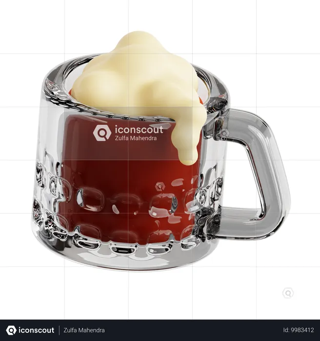 Taza del oktoberfest  3D Icon