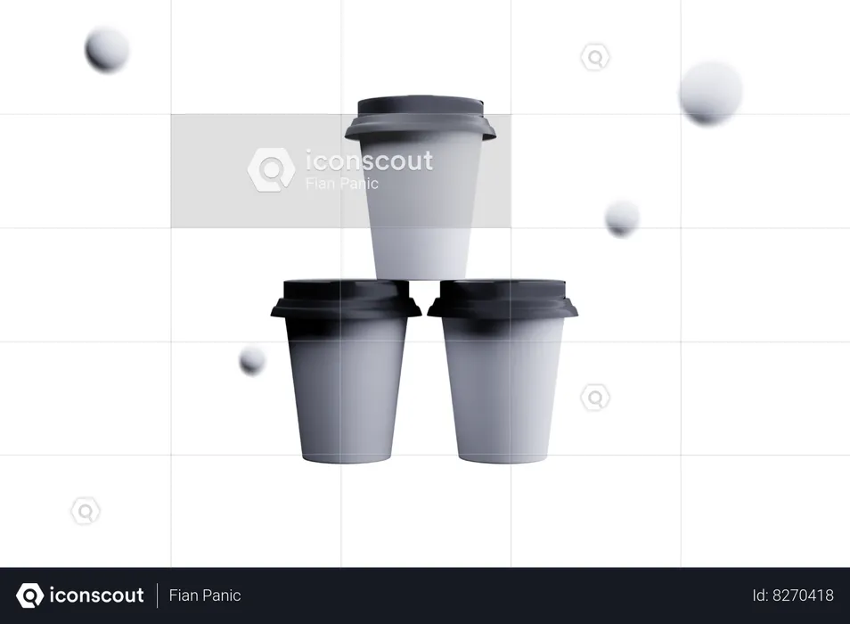 Quitarle la taza  3D Icon