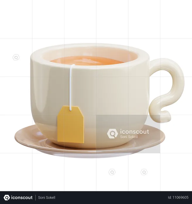 Té  3D Icon