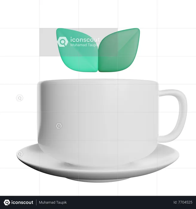 Tea Cup  3D Icon