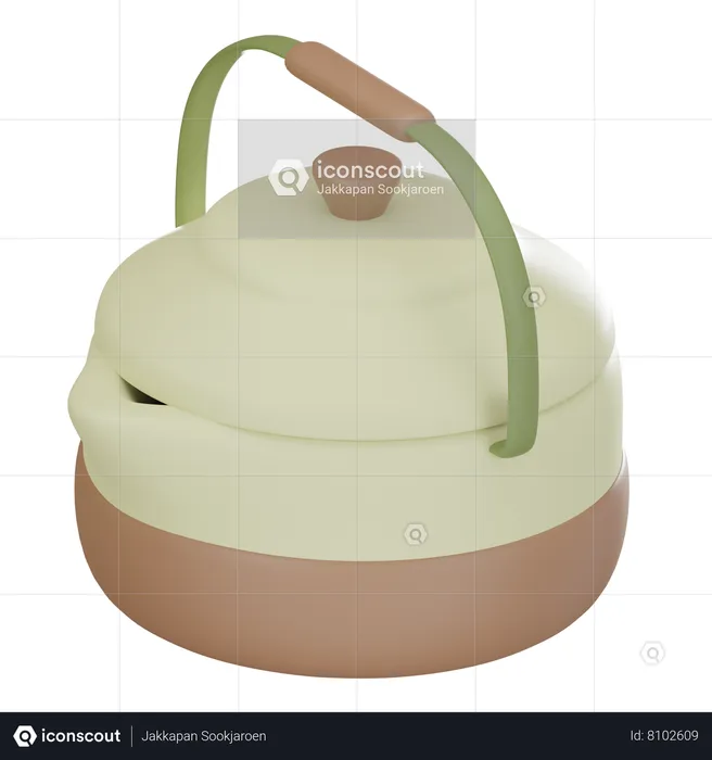 Tea Kettle  3D Icon