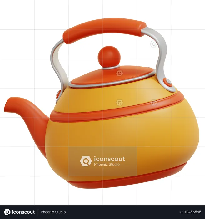 Tea Kettle  3D Icon