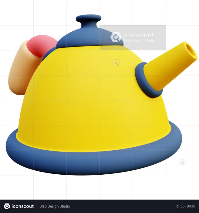 Tea Kettle  3D Icon