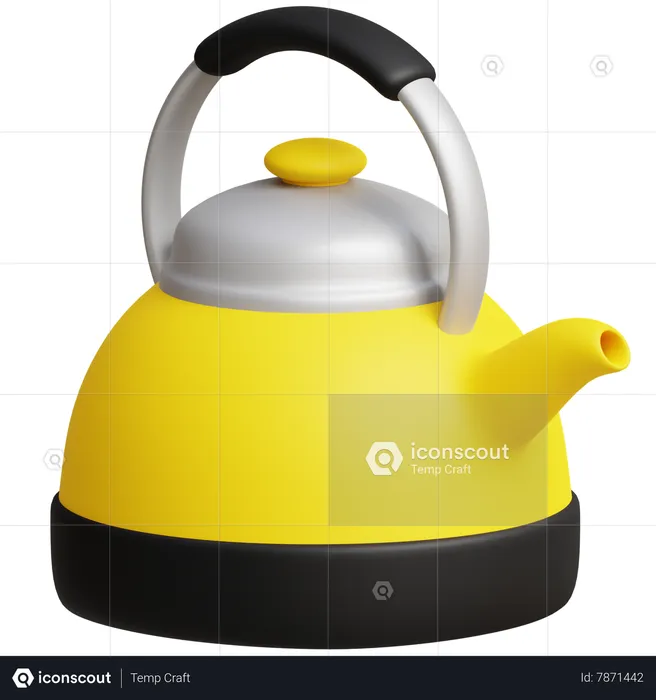 Tea Kettle  3D Icon