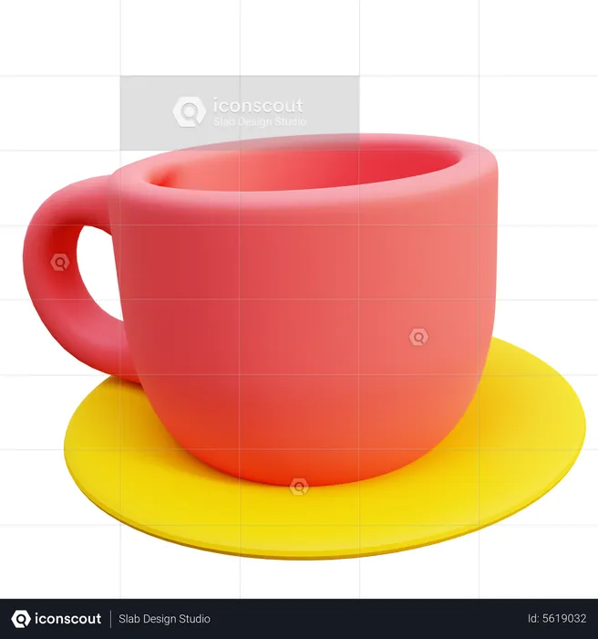 Tea Mug  3D Icon