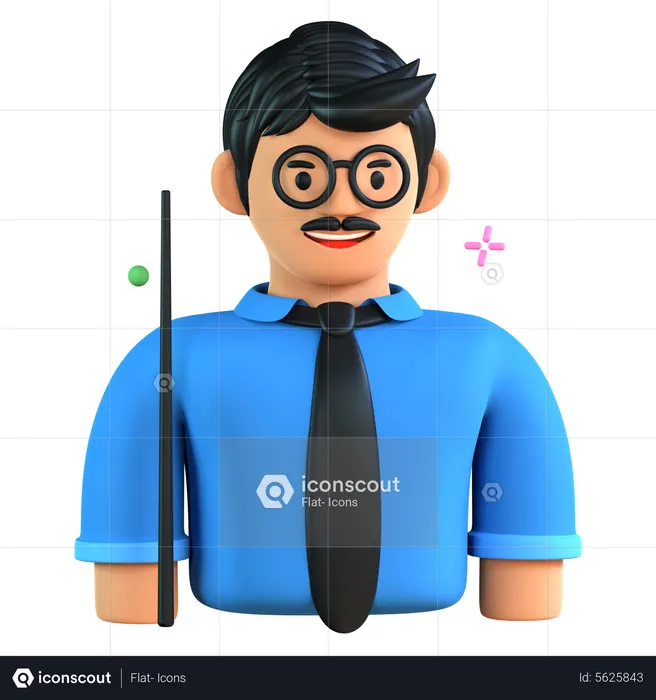 Teacher  3D Illustration