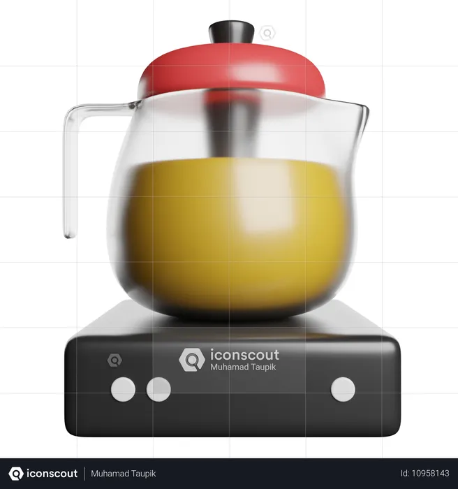 Teapot  3D Icon