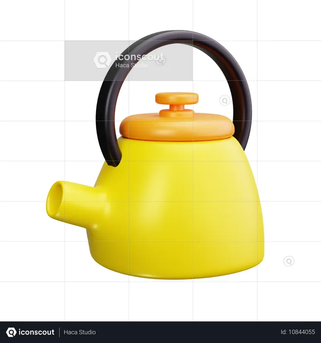 Teapot  3D Icon