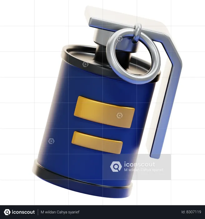 TEAR GAS  3D Icon