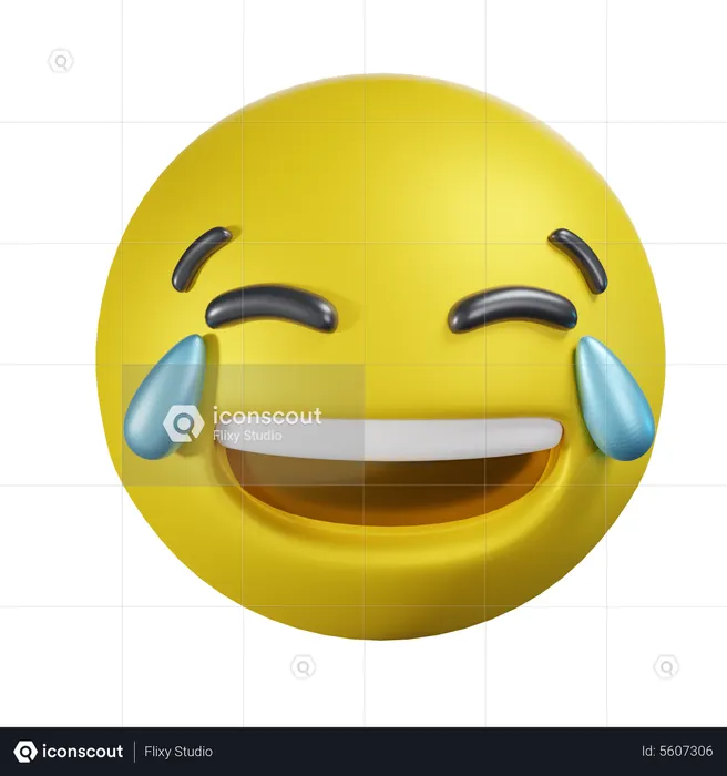 Tear of Joy  3D Icon