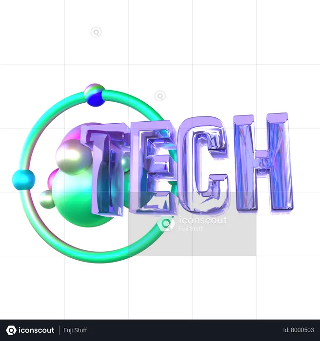Tech  3D Icon