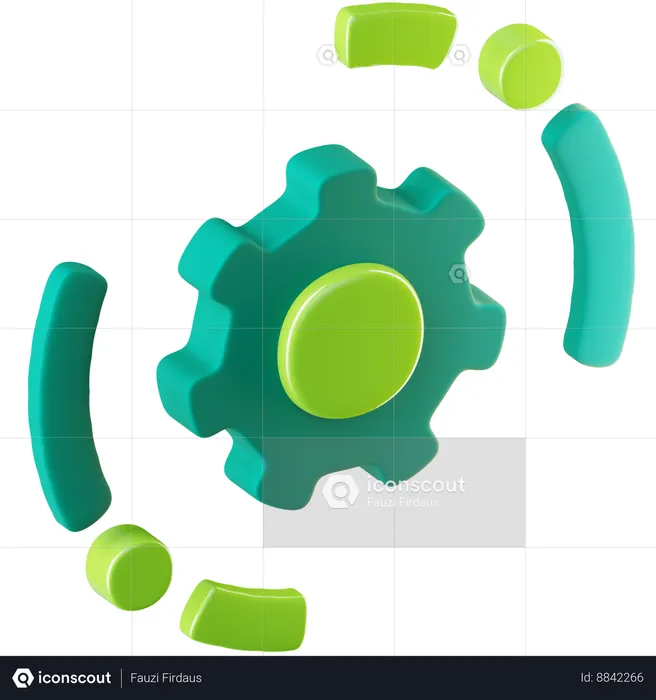 Technology  3D Icon