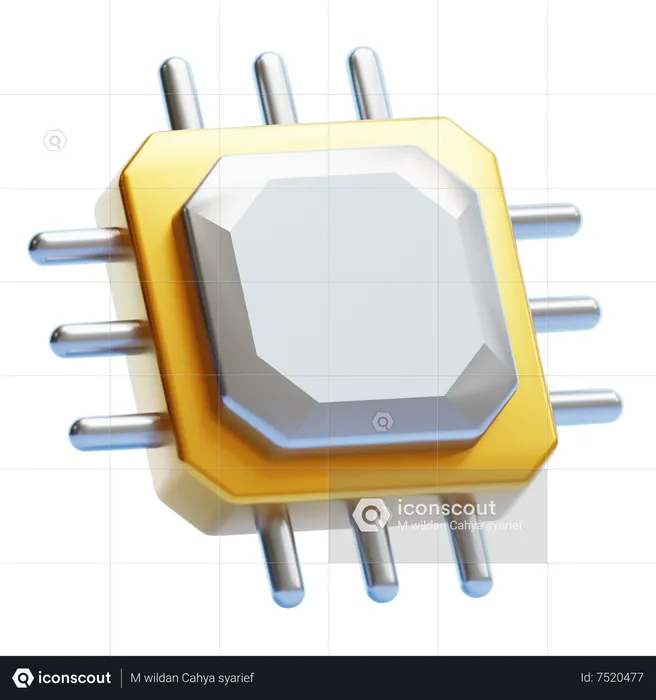TECHNOLOGY  3D Icon