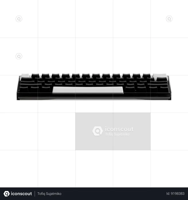 Teclado  3D Icon