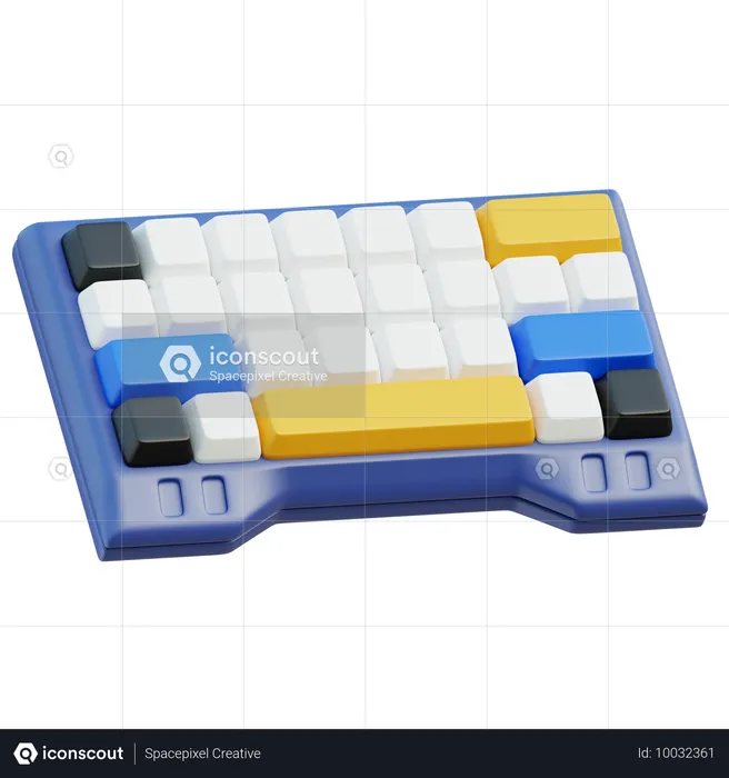 Teclado para juegos  3D Icon