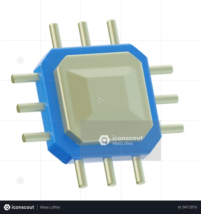 Tecnologia  3D Icon