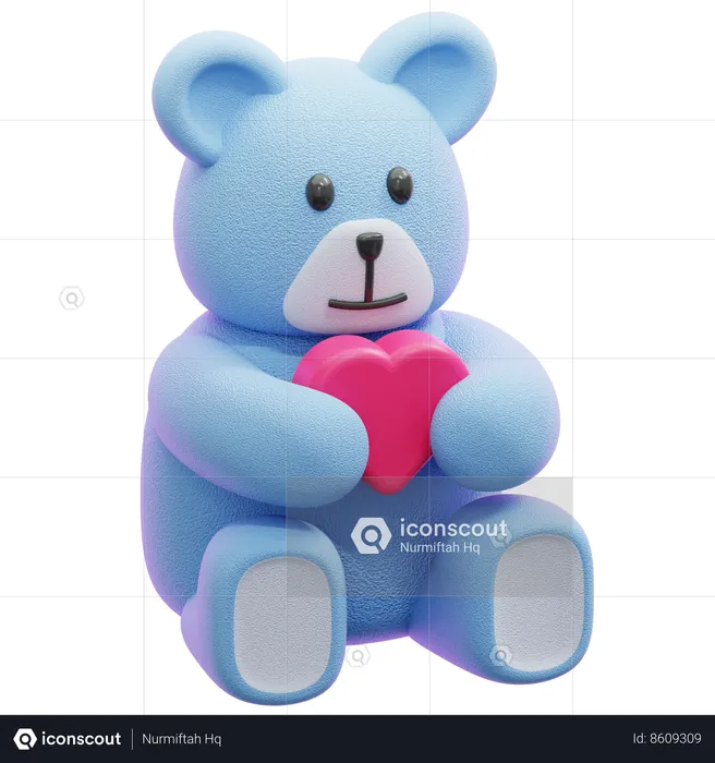 Teddy Bear  3D Icon