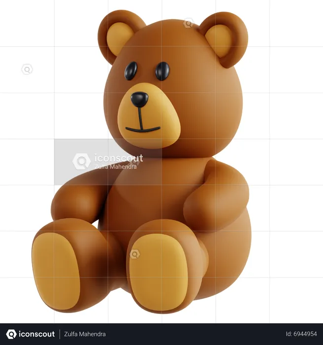 Teddy Bear  3D Icon