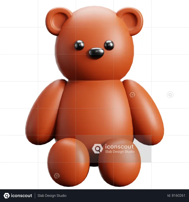 Teddy Bear  3D Icon