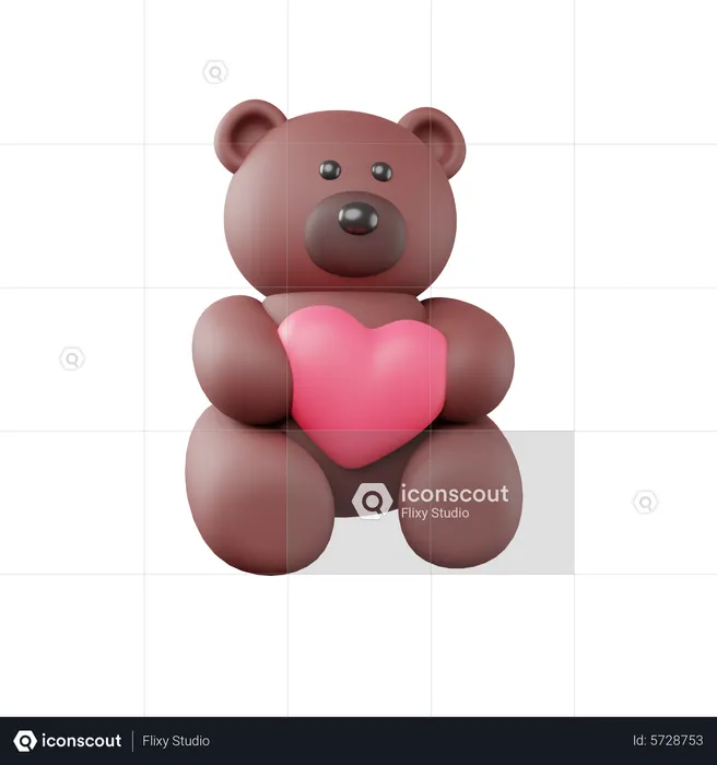 Teddy Bear  3D Icon