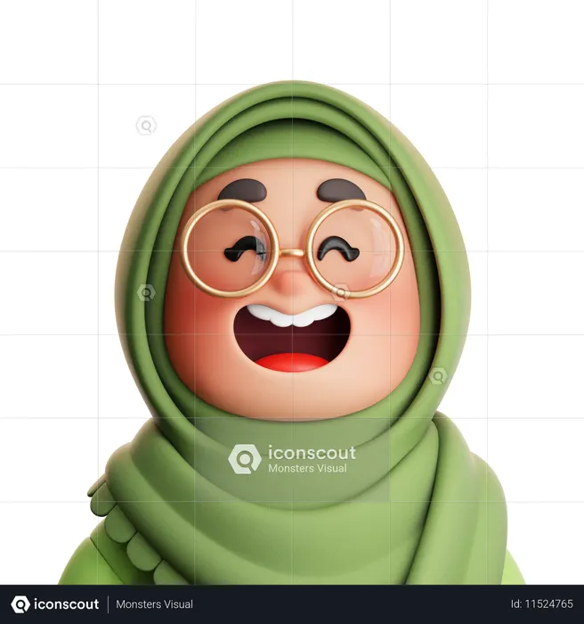 Teenage Daughter  3D Icon