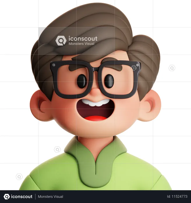 Teenage Son  3D Icon