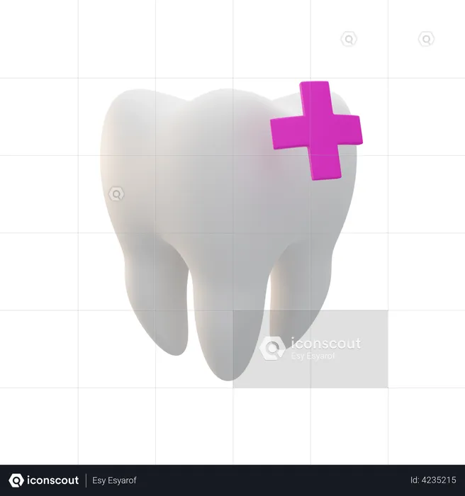 Teeth Care  3D Illustration