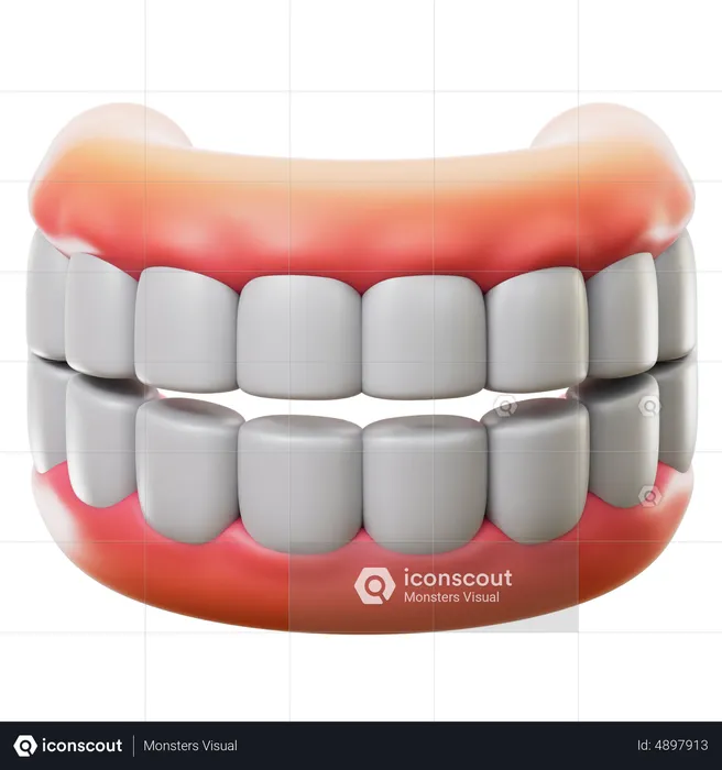 Teeth Jaw  3D Icon
