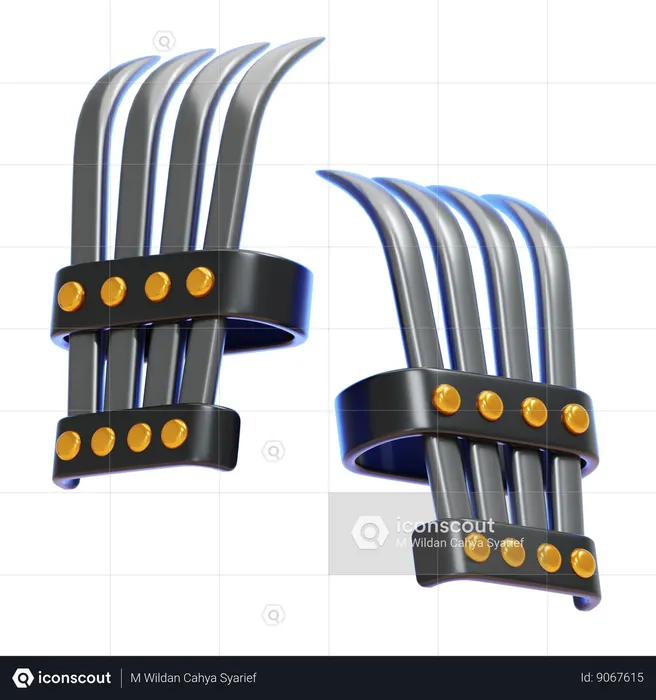 TEKKO KAGI  3D Icon