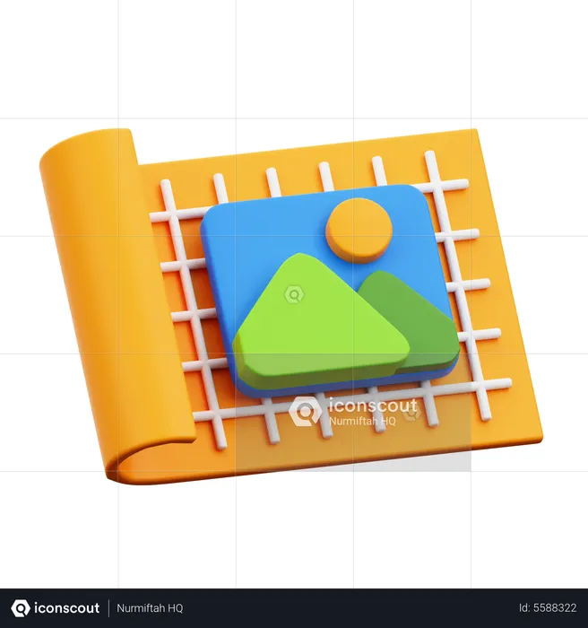 Tela  3D Icon