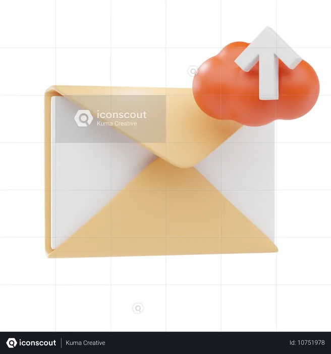 Téléchargement par courrier électronique  3D Icon