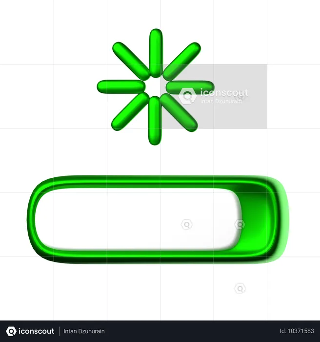 Progression du téléchargement  3D Icon