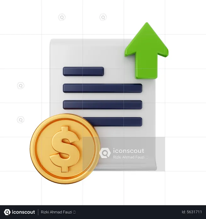 Télécharger le document financier  3D Icon
