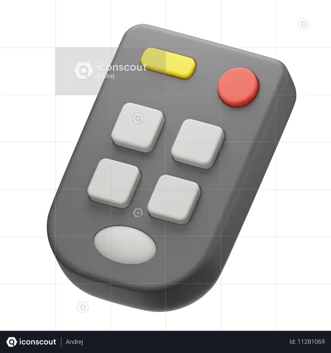 Télécommande  3D Icon