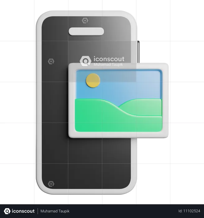 Telefonbild  3D Icon