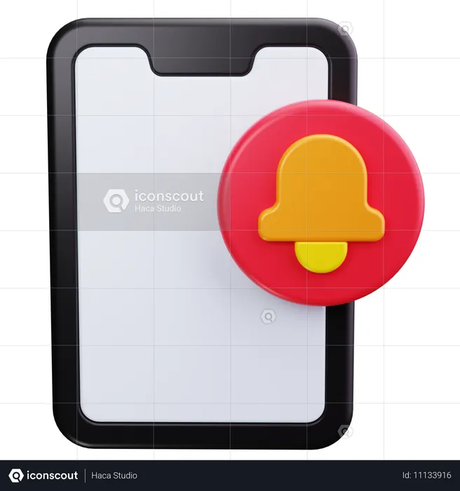 Telefonalarm  3D Icon