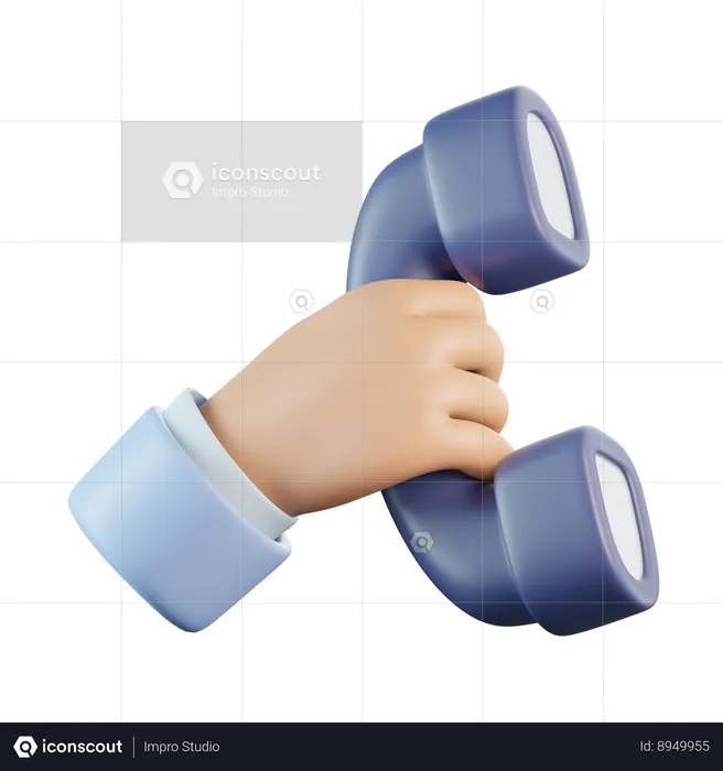 Telefone  3D Icon