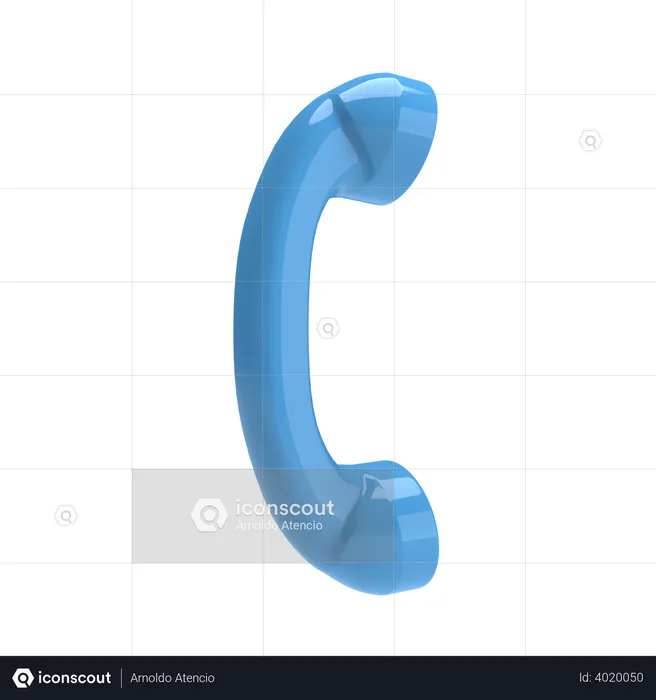 Telefone  3D Illustration