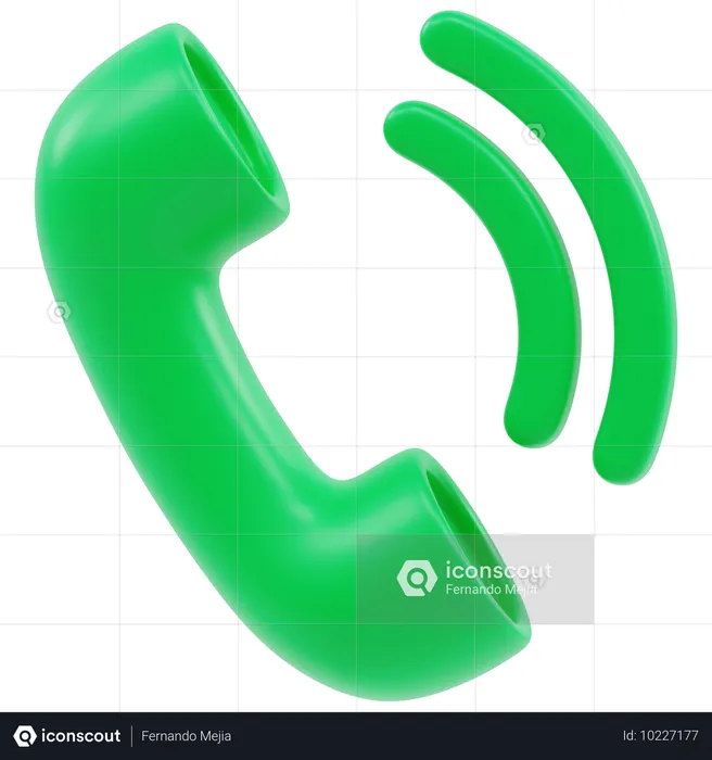 Aplicativo de telefone  3D Icon