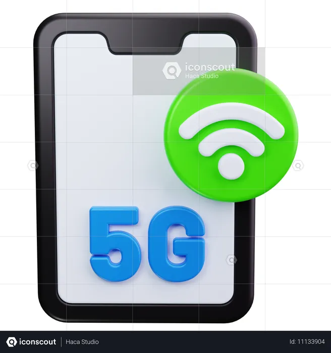 Telefonsignal  3D Icon