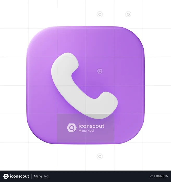 Téléphone  3D Icon