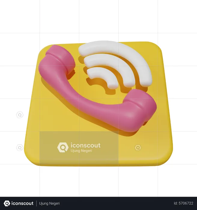 Téléphone  3D Icon