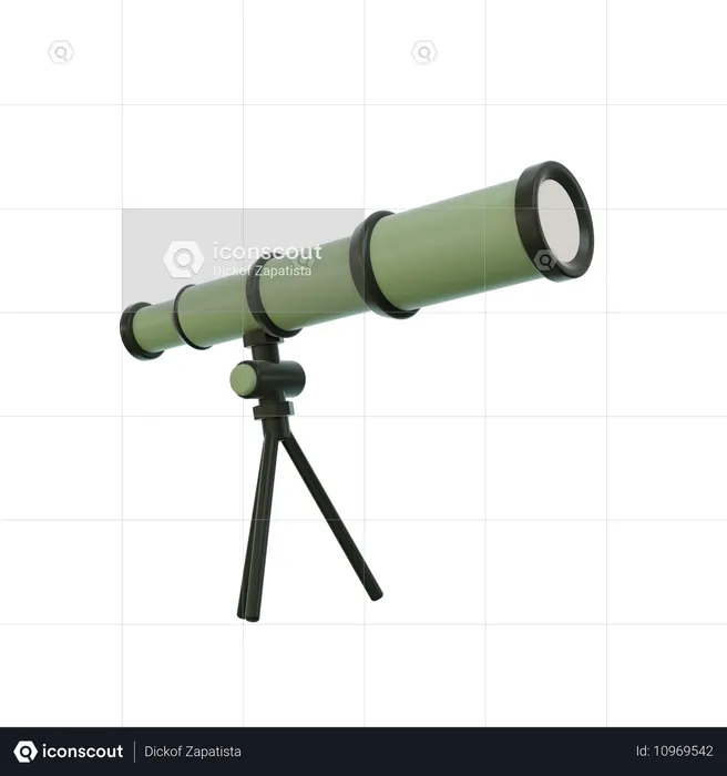 Télescope  3D Icon