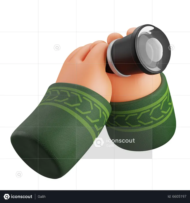 Telescope  3D Icon