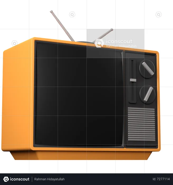 Televisão  3D Icon