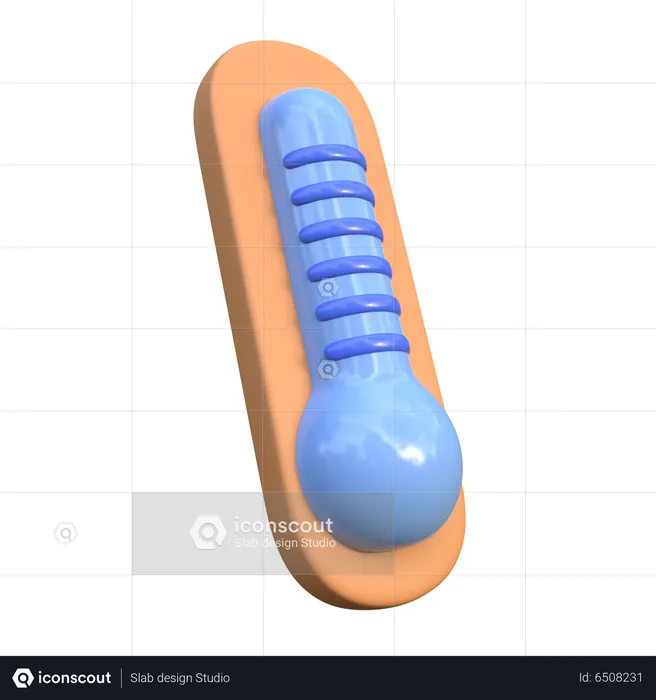 Temperatura fria  3D Icon