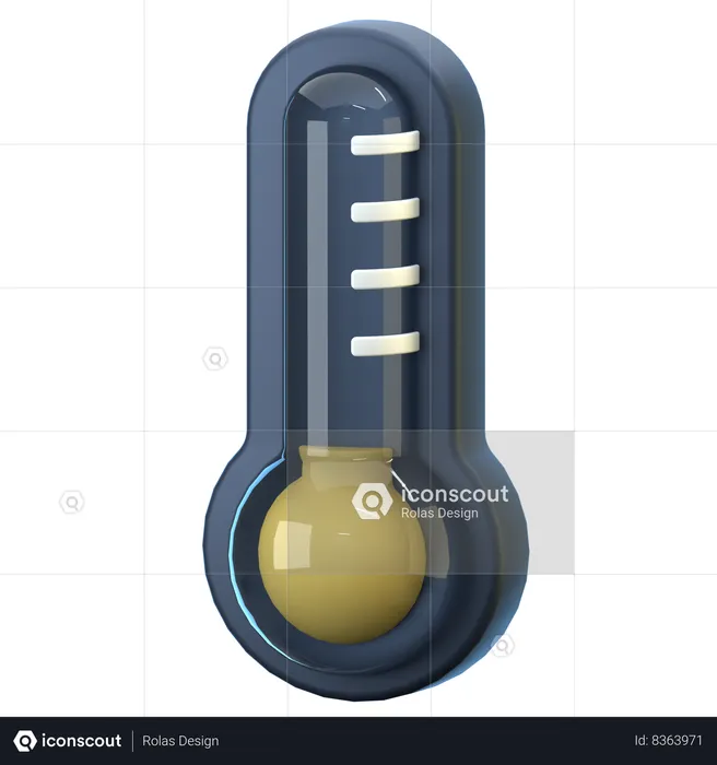 Temperature  3D Icon